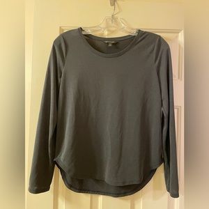Banana Republic Black Scoop-Neck T-Shirt - Size XS